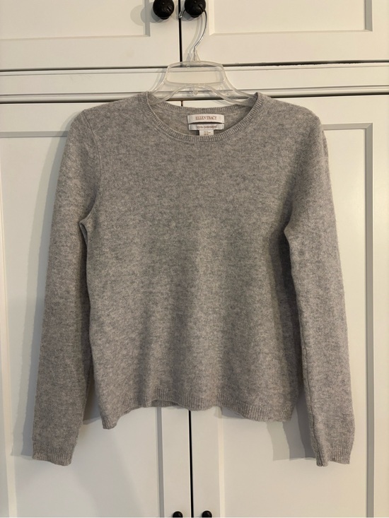 Ellen Tracy Sweaters - 100% cashmere gray Sweater
